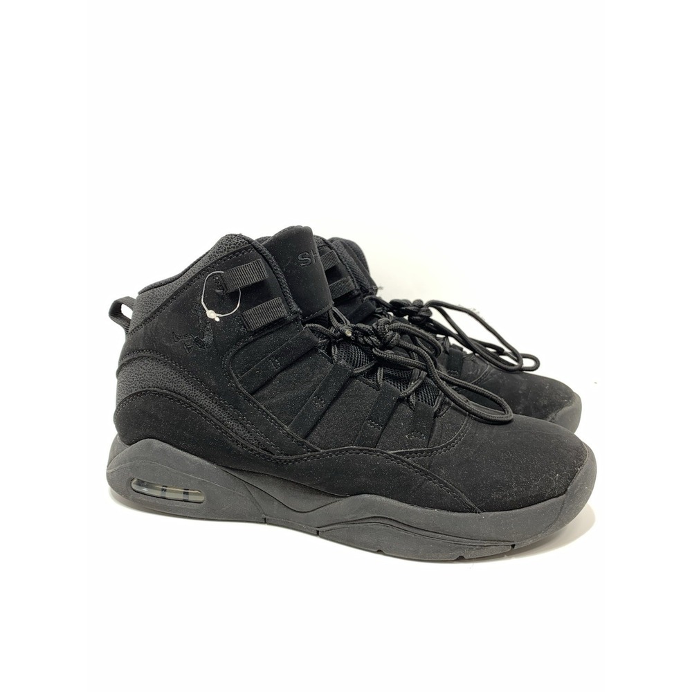 Shaq High Top Basketball Shoes Size 8.5 Black Full Press